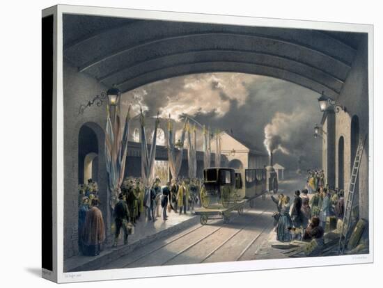 The King at New Cross Station, 1844-Unknown-Premier Image Canvas