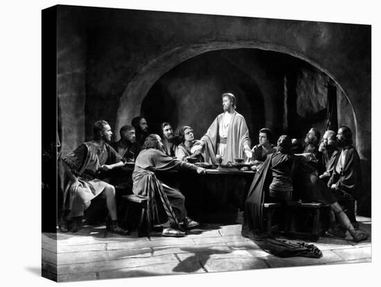 The King Of Kings, H. B. Warner As Jesus Christ, Joseph Schildkraut As Judas Iscariot, 1927-null-Stretched Canvas