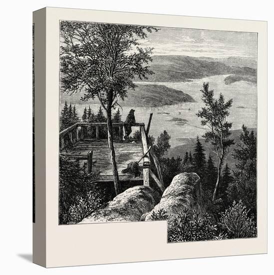 The King's View, Krokleven, Near Christiania, Oslo-null-Premier Image Canvas