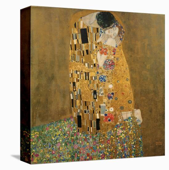 The Kiss, c.1907-Gustav Klimt-Stretched Canvas