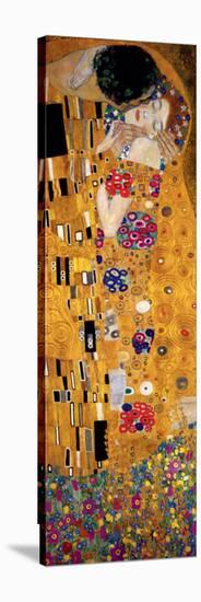 The Kiss (detail)-Gustav Klimt-Stretched Canvas