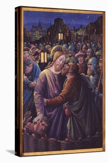 The Kiss of Judas, End of 15th Century (Vellum)-Jean Bourdichon-Premier Image Canvas