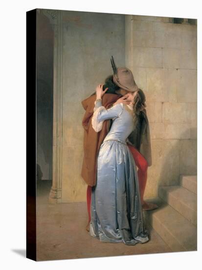 The Kiss-Hayez Francesco-Premier Image Canvas
