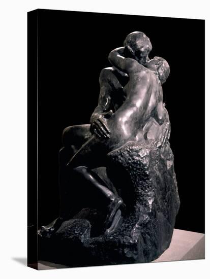 The Kiss-Auguste Rodin-Stretched Canvas