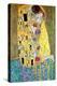 The Kiss-Gustav Klimt-Stretched Canvas