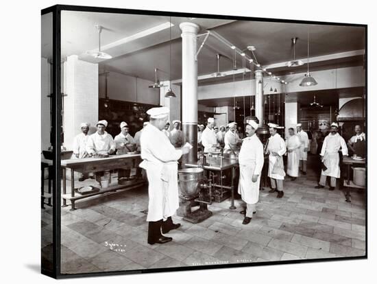 The Kitchen at the Hotel Manhattan, 1902-Byron Company-Premier Image Canvas