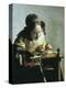 The Lacemaker-Johannes Vermeer-Stretched Canvas