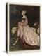The Lady and the Lion-Arthur Rackham-Premier Image Canvas