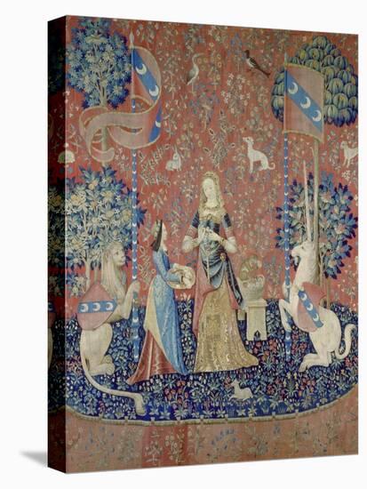 The Lady and the Unicorn: Smell, Between 1484 and 1500-null-Premier Image Canvas