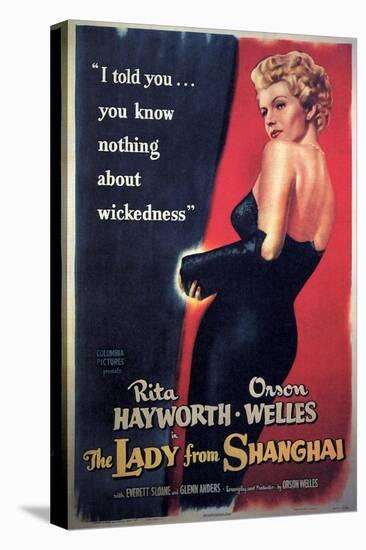 The Lady From Shanghai, Rita Hayworth, Directed by Orson Welles, 1947-null-Premier Image Canvas