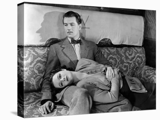 The Lady Vanishes, Michael Redgrave, Margaret Lockwood, 1938-null-Stretched Canvas