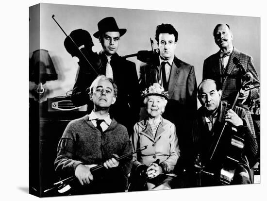 The Ladykillers, Alec Guinness, Herbert Lom, Katie Johnson, Peter Sellers, Danny Green, 1955-null-Stretched Canvas