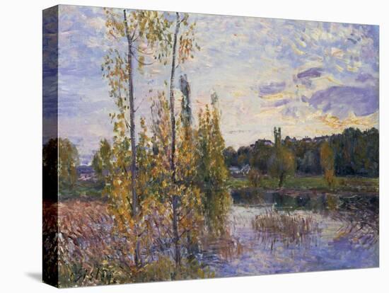 The Lake at Chevreuil, 1888-Alfred Sisley-Premier Image Canvas