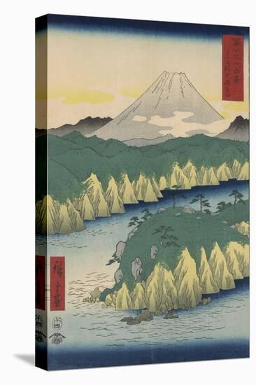 The Lake in Hakone-Ando Hiroshige-Premier Image Canvas