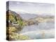 The Lake of Lucerne, Mount Pilatus in the Distance, 1857 (W/C on Paper)-John William Inchbold-Premier Image Canvas