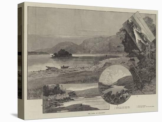 The Lakes of Killarney-Charles Auguste Loye-Premier Image Canvas