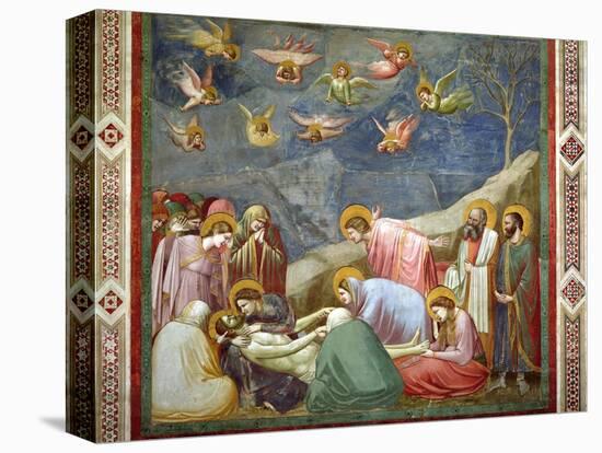 The Lamentation of the Dead Christ, circa 1305-Giotto di Bondone-Premier Image Canvas