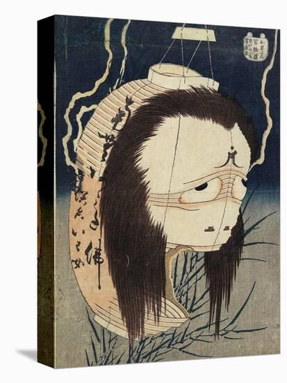 The Lantern Ghost, Iwa, C. 1831-1832-Katsushika Hokusai-Premier Image Canvas