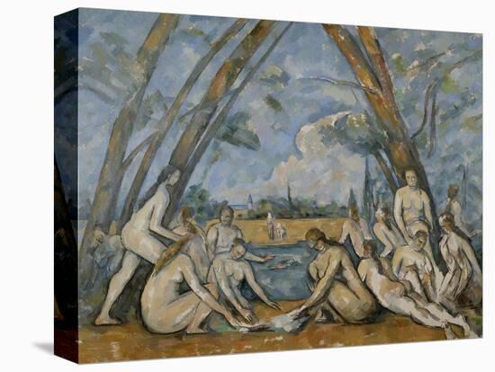 The Large Bathers, 1900-06-Paul Cezanne-Premier Image Canvas