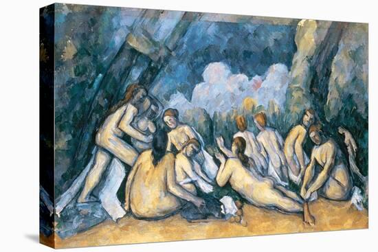 The Large Bathers, circa 1900-05-Paul Cézanne-Premier Image Canvas