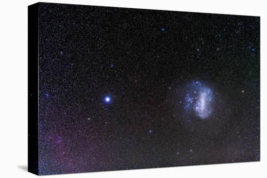 The Large Magellanic Cloud and Bright Star Canopus-null-Premier Image Canvas