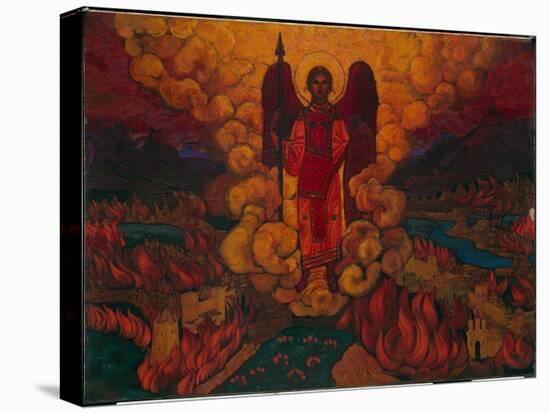 The Last Angel, 1912 (Tempera on Cardboard)-Nicholas Roerich-Premier Image Canvas
