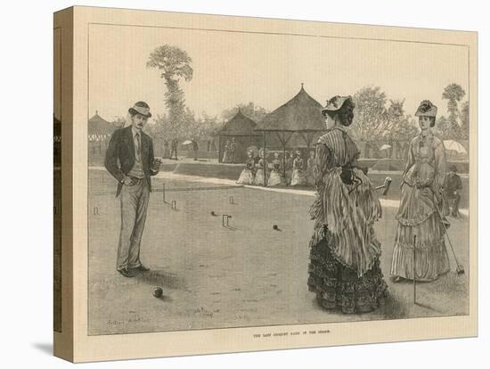 The Last Croquet Game of the Season-null-Premier Image Canvas