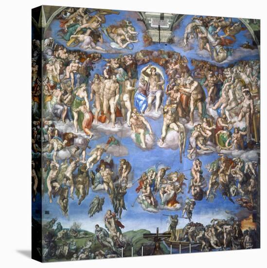 The Last Judgment, c.1540-Michelangelo Buonarroti-Premier Image Canvas