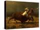 The Last of the Buffalo, C.1888-Albert Bierstadt-Premier Image Canvas