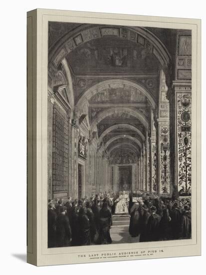 The Last Public Audience of Pius IX-null-Premier Image Canvas