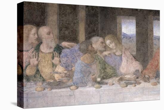 The Last Supper, 1495-97 (Post Restoration)-Leonardo da Vinci-Premier Image Canvas