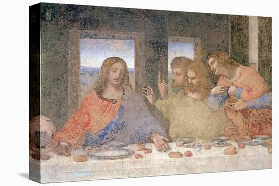 The Last Supper, 1495-97 (Post Restoration)-Leonardo da Vinci-Premier Image Canvas