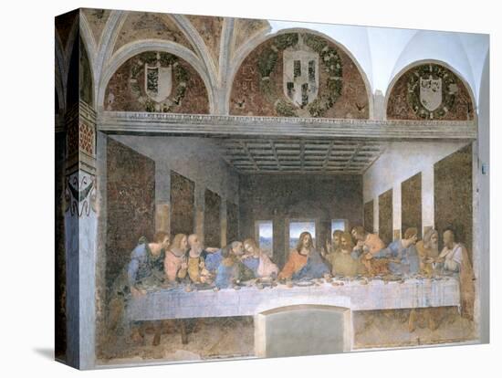 The Last Supper, 1495-97-Leonardo da Vinci-Premier Image Canvas