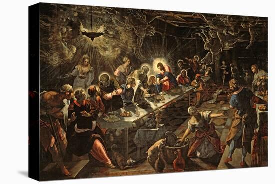 The Last Supper, 1594-Jacopo Robusti Tintoretto-Premier Image Canvas