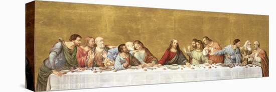 The Last Supper (after Leonardo da Vinci)-Eccentric Accents-Stretched Canvas