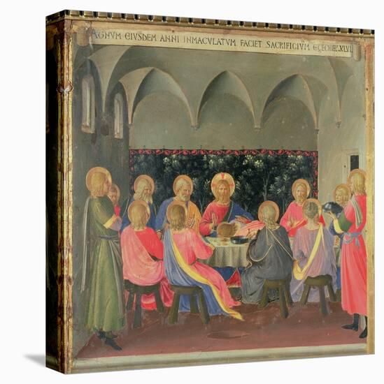 The Last Supper, Detail of Panel Three of the Silver Treasury of Santissima Annunziata, c. 1450-53-Fra Angelico-Premier Image Canvas