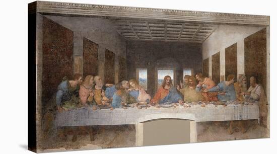 The Last Supper-Leonardo Da Vinci-Stretched Canvas