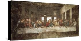 The Last Supper-Leonardo da Vinci-Stretched Canvas