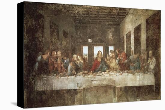 The Last Supper-Leonardo da Vinci-Stretched Canvas