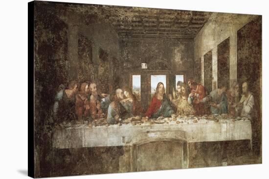The Last Supper-Leonardo da Vinci-Stretched Canvas