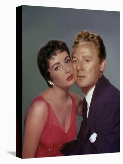 THE LAST TIME I SAW PARIS, 1954 directed by RICHARD BROOKS Elizabeth Taylor / Van Johnson (photo)-null-Stretched Canvas