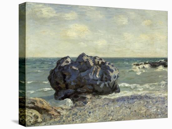 The Laugland Bay, Rock, 1897-Alfred Sisley-Premier Image Canvas