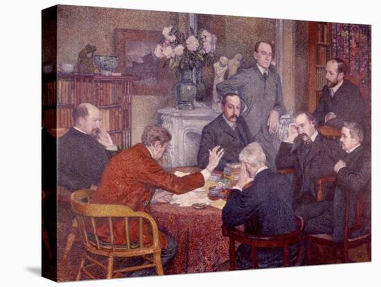 The Lecture, 1903-Théo van Rysselberghe-Premier Image Canvas