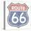 The Legendary Route 66-null-Stretched Canvas