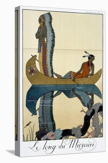 'The Length of the Missouri', 1922-Georges Barbier-Premier Image Canvas