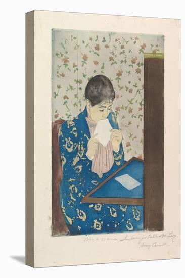 The Letter, 1890–91-Mary Stevenson Cassatt-Premier Image Canvas