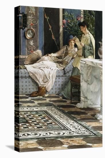 The Letter from an Absent One, 1871-Sir Lawrence Alma-Tadema-Premier Image Canvas