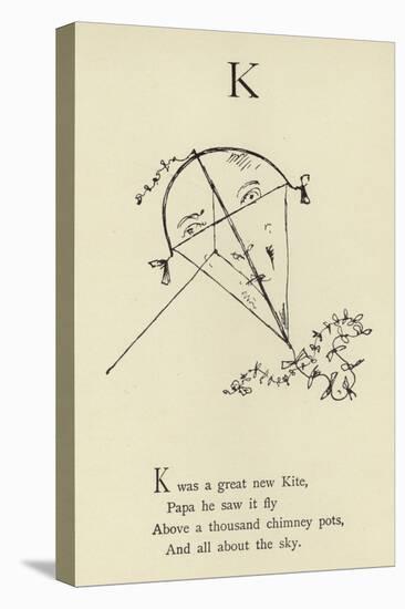 The Letter K-Edward Lear-Premier Image Canvas