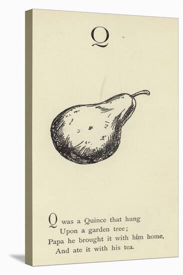 The Letter Q-Edward Lear-Premier Image Canvas