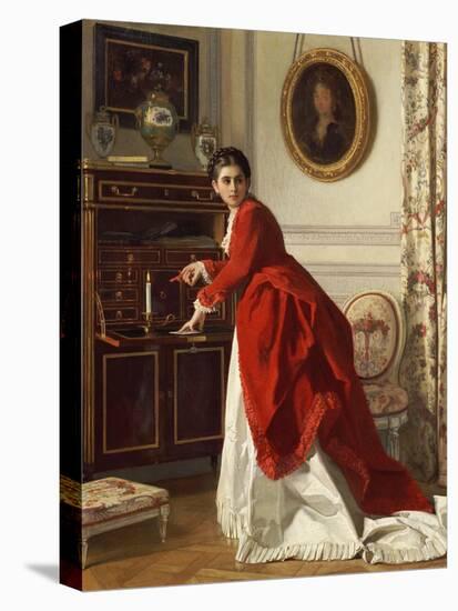 The Letter-Charles Baugniet-Premier Image Canvas